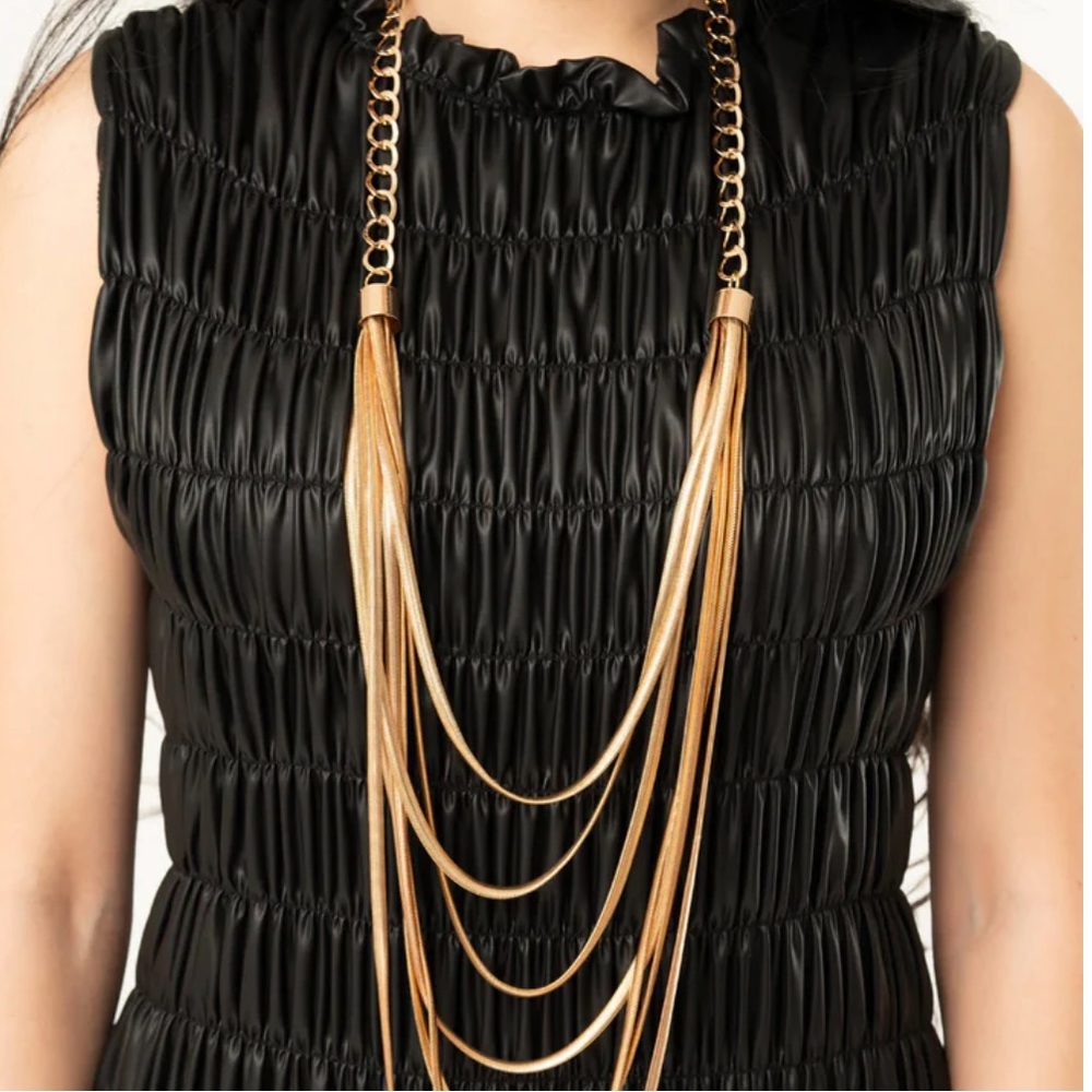 PAPARAZZI - 2020 ZI COLLECTION - COMMANDING NECKLACE